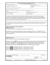 FDAzilla FDA 483 Computerized Screening, Reno | June 2017