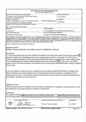 FDAzilla FDA 483 COSMAX, Kyonggi | January 2017