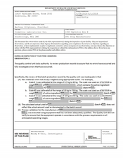 FDAzilla FDA 483 Cosmetica Laboratories, Scarborough | June 2018