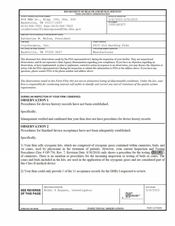 FDAzilla FDA 483 CryoSurgery, Nashville | March 2023