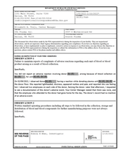 FDAzilla FDA 483 CSL Plasma, Dallas | February 2022