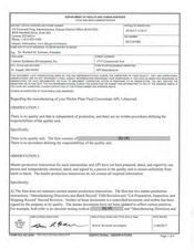 FDAzilla FDA 483 Custom Synthetics Development, Saint Joseph | 2017