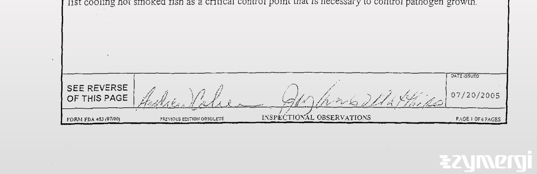 Joy P. Matthias FDA Investigator Andrew F. Cohen FDA Investigator 