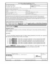 FDAzilla FDA 483 David L. Diuguid, M.D, New York | August 2019