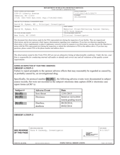 FDAzilla FDA 483 David M. Hyman, M.D, New York | August 2017