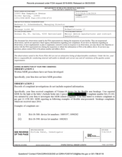FDAzilla FDA 483 Derungs Licht AG, Gossau Sg | July 2019