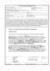 FDAzilla FDA 483 Dr. Reddy's Laboratories  CTO VI | Jan 2020