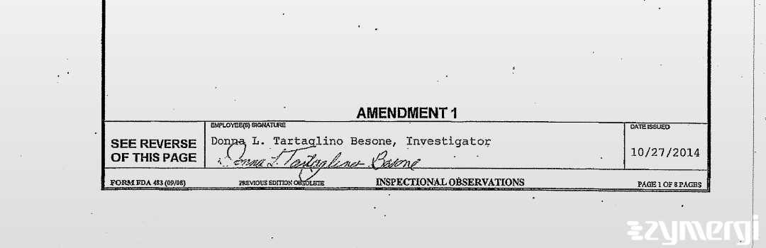 Donna L. Besone FDA Investigator