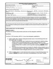 FDAzilla FDA 483 DynaFlex, Saint Ann | April 2018