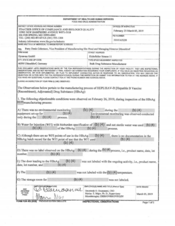 FDAzilla FDA 483 Dynavax, Dusseldorf | March 2019