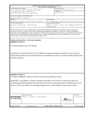 FDAzilla FDA 483 East West Organic Way Private, Jaipur | Nov 2017