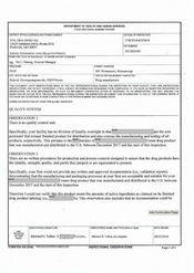 FDAzilla FDA 483 EEJE, Jinju | August 2018