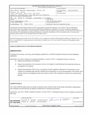 FDAzilla FDA 483 Elite Massagers, Allen | April 2015