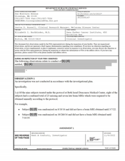 FDAzilla FDA 483 Elizabeth I. Buchbinder, M.D, Boston | October 2022