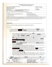 FDAzilla FDA 483 Emergent Manufacturing Operations Baltimore | 2021