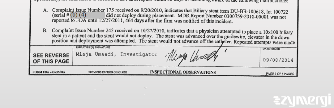 Miaja Umaedi FDA Investigator 