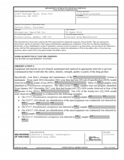 FDAzilla FDA 483 Entreprises Importfab, Pointe-Claire | November 2018