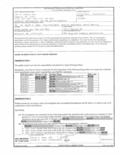 FDAzilla FDA 483 Estee Lauder  (Len Ron Mfg, Melville | August 2015