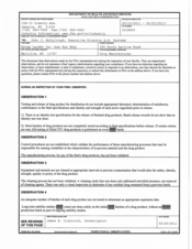 FDAzilla FDA 483 Estee Lauder  (Len Ron Mfg, Melville | May 2011