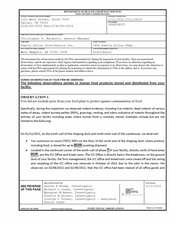 FDAzilla FDA 483 Family Dollar Distribution, West Memphis | Feb 2022