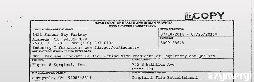 FDANews 483 Figure 8 Surgical, Inc Jul 25 2014 top