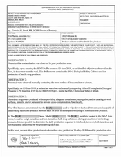 FDAzilla FDA 483 First Pharma Associates dba Riverpoint Pharma | 2019