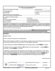 FDAzilla FDA 483 Ford, Dr Linda B, Bellevue | June 2024