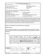 FDAzilla FDA 483 Fresenius Kabi USA, Melrose Park | June 2022