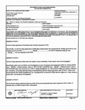 FDAzilla FDA 483 Galena Biopharma, San Ramon | August 2015