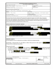 FDAzilla FDA 483 Garth O. Vaz, M.D, Gonzales | February 2019
