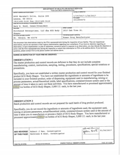 FDAzilla FDA 483 Gary Wood, Saint Peters | January 2017