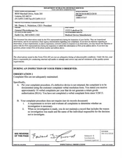 FDAzilla FDA 483 General Physiotherapy, Earth City | August 2018