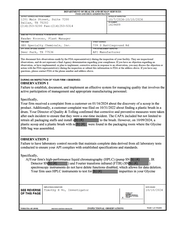 FDAzilla FDA 483 GEO Specialty Chemicals, Deer Park | October 2024