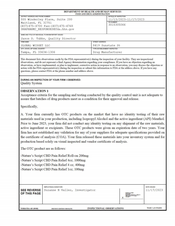 FDAzilla FDA 483 GLOBAL WIDGET, Tampa | November 2023