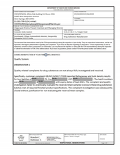 FDAzilla FDA 483 Granules India, Bonthapally, Medak District | 2019