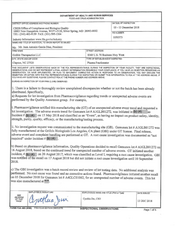 FDAzilla FDA 483 Grifols Therapeutics, Clayton | December 2018