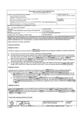 FDAzilla FDA 483 Hangzhou Huadong Med. Group Kangrun Pharmaceu | 2015