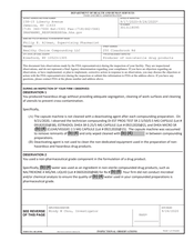 FDAzilla FDA 483 Healthy Choice Compounding, Elmsford | Sep 2020