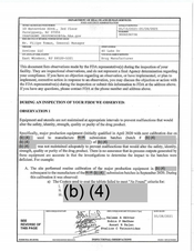 FDAzilla FDA 483 Hovione, East Windsor | May 2021