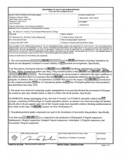 FDAzilla FDA 483 HV Pharmacy dba Hunt Valley Pharmacy | Aug 2018