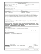 FDAzilla FDA 483 Immune & Genetics Protocols, Ocala | November 2023