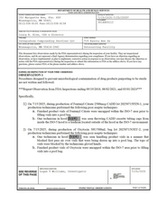FDA 483 IntegraDose Compounding Services, Shoreview | 2025