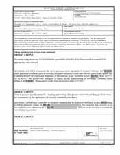 FDAzilla FDA 483 InvaGen Pharmaceuticals, Central Islip | Dec 2018