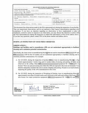 FDA 483 Ipca Laboratories, Palghar | December 2025