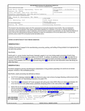 FDAzilla FDA 483 I.V. Specialty, Austin | July 2014
