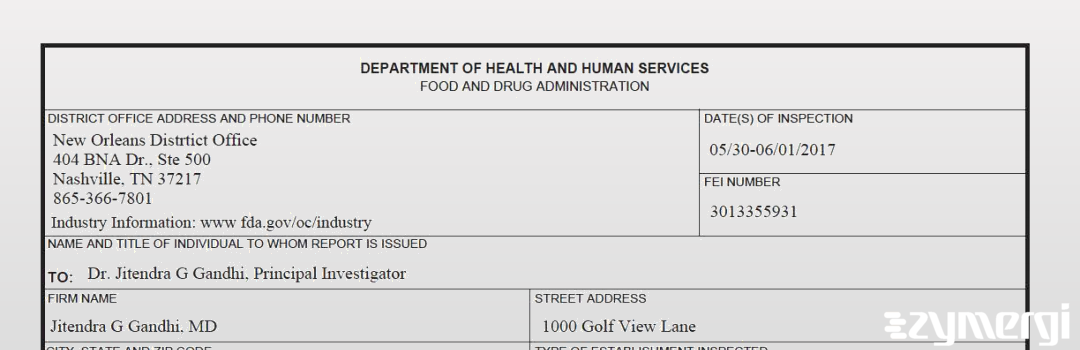 FDANews 483 Jitrenda Gandhi Jun 1 2017 top