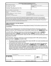 FDAzilla FDA 483 Johnson Memorial Cancer Center, Enfield | Oct 2021