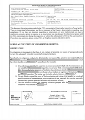 FDAzilla FDA 483 Jubilant Generics, Mysore | December 2018