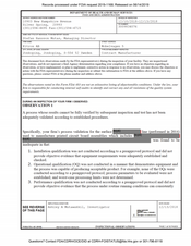 FDAzilla FDA 483 Kitron AB, Jonkoping | December 2018