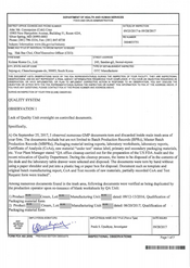 FDAzilla FDA 483 Kolmar Korea, Sejong-si | September 2017